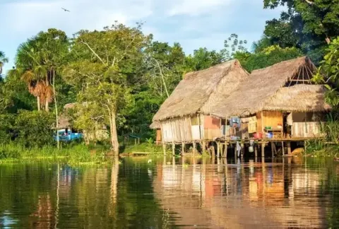 4D3N Tour della foresta pluviale amazzonica con passeggiata a baldacchino, tour di lusso dall'aeroporto di Iquitos